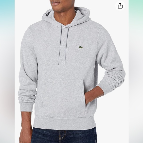 Lacoste Shirts Nwt Lacoste Mens Hooded Cotton Jersey Sweatshirt